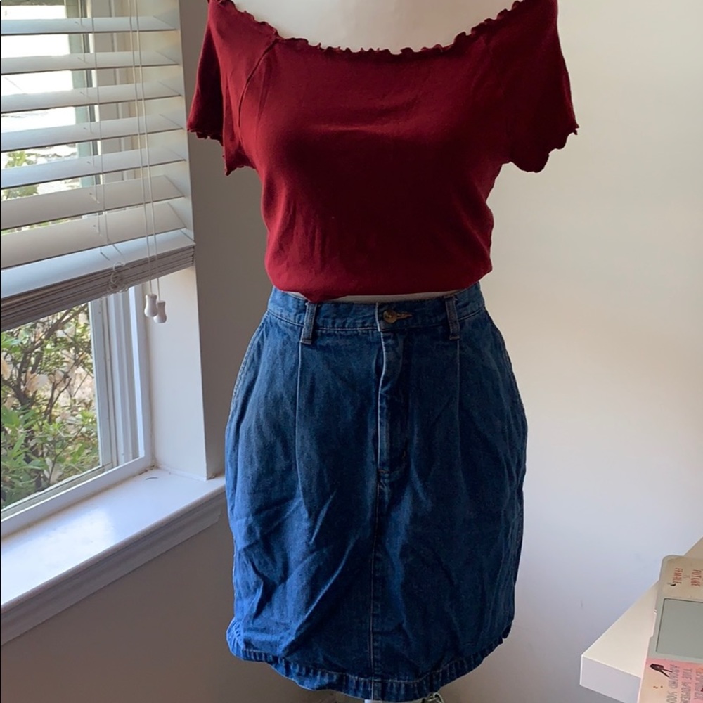 Eddie Bauer Jean skirt